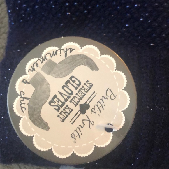 Pink Beanie with Pom & Blue Gloves - Picture 4 of 6